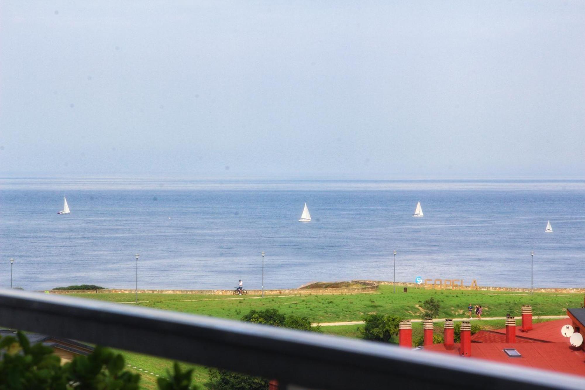 Junto A Las Playas,Dos Terrazas Y Vistas Al Mar Сопелана Экстерьер фото